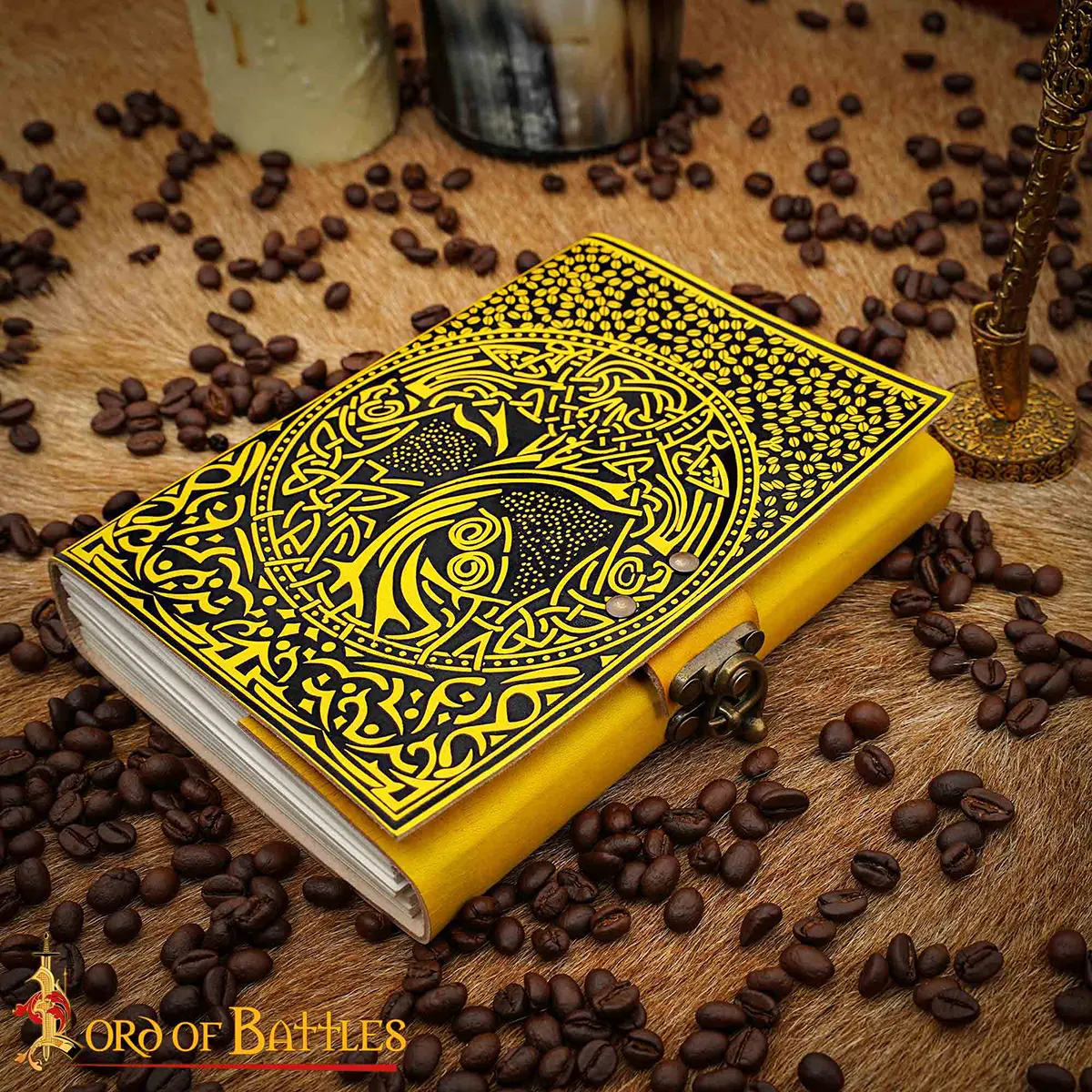 Celtic Tree of Life Vintage Genuine Leather Journal Celtic Tree of Life Journal