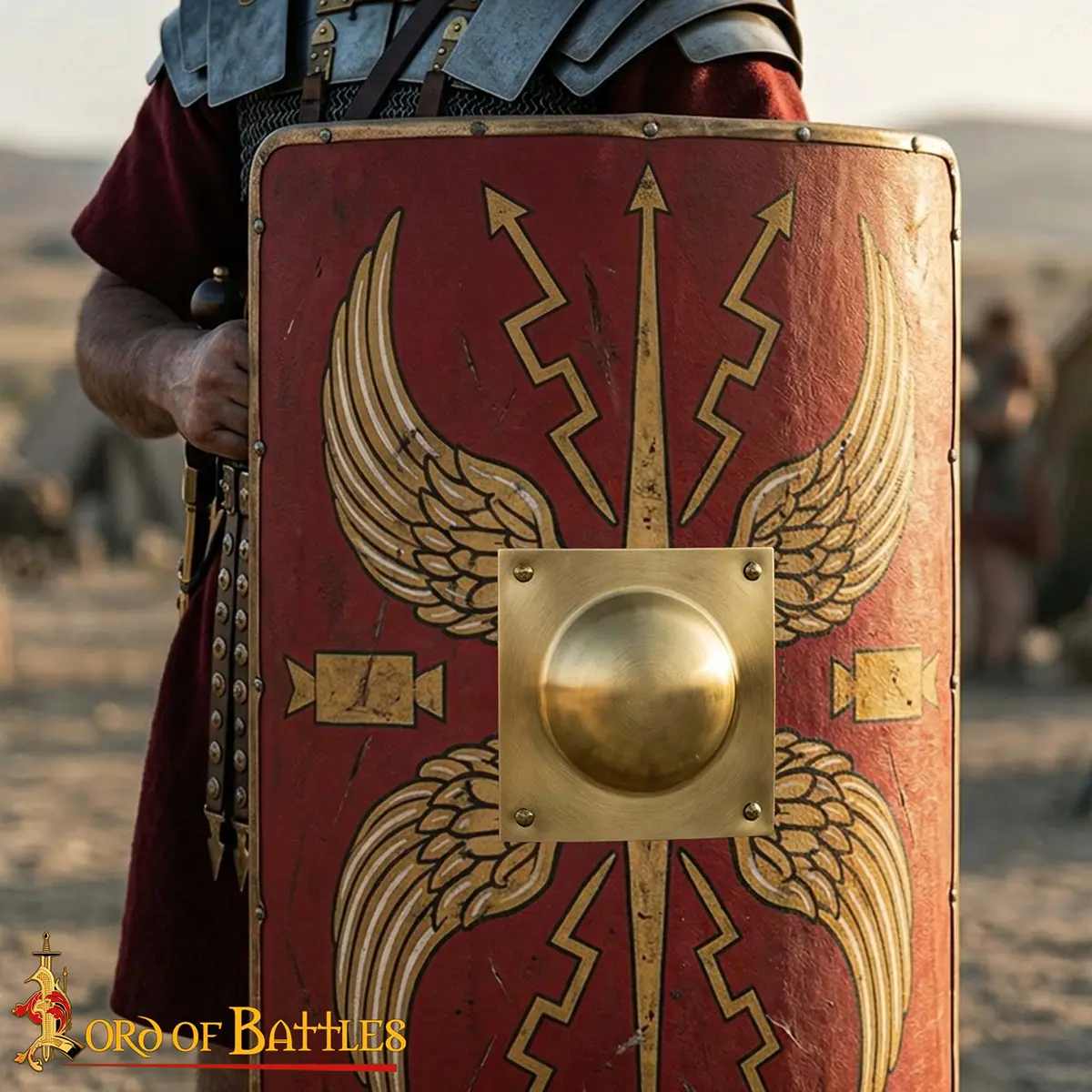 Square Roman Shield Boss Square Roman Shield Boss - Image 10