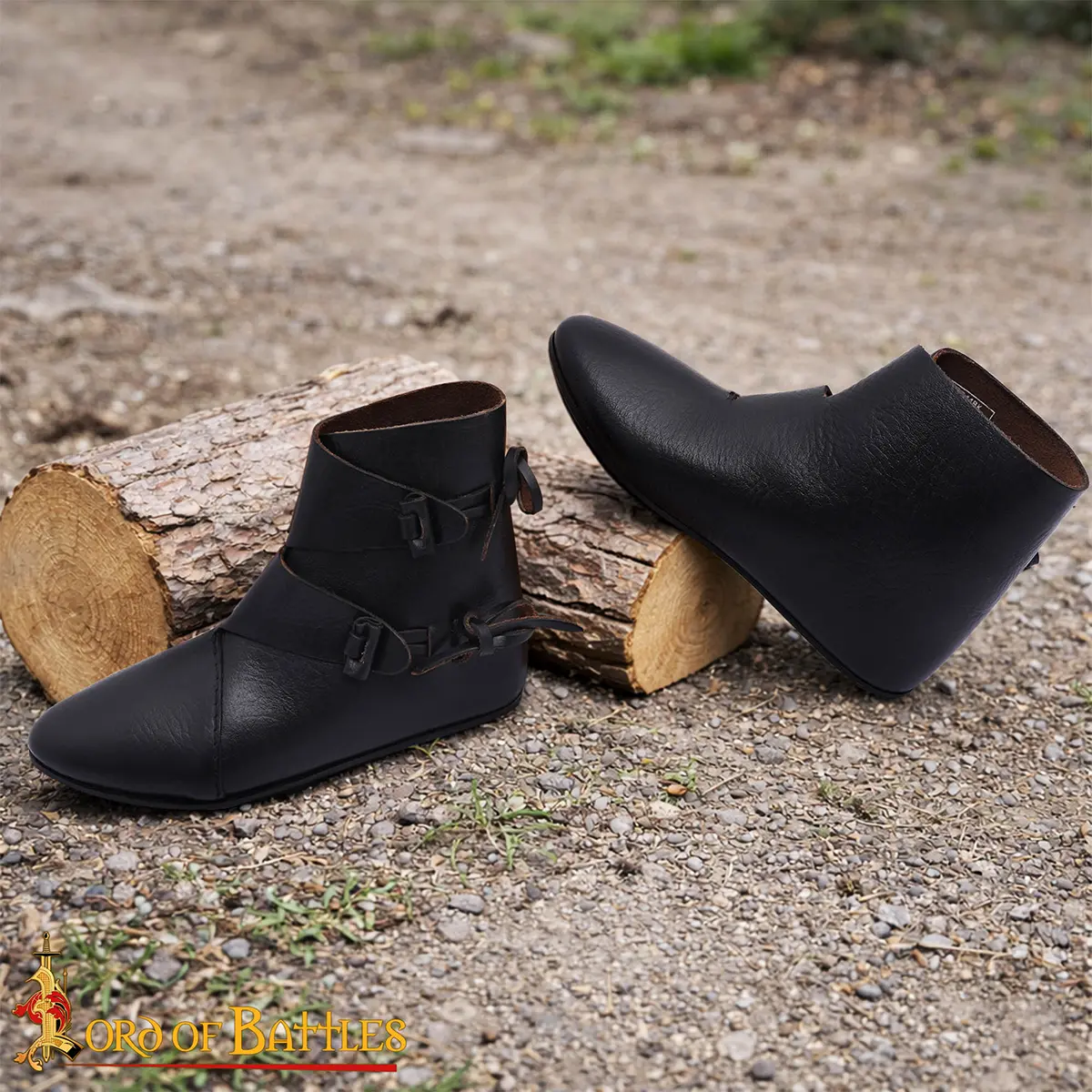 Early Medieval Toggle Shoes - Jorvik Shoes Early Medieval Toggle Shoes - Jorvik Shoes - Image 7