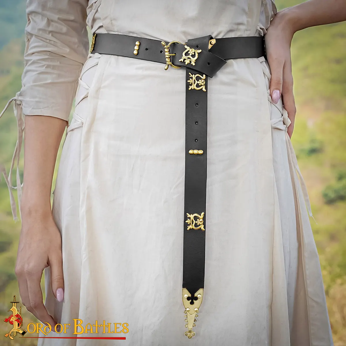 15th Century Gothic Leather Belt - Image 8