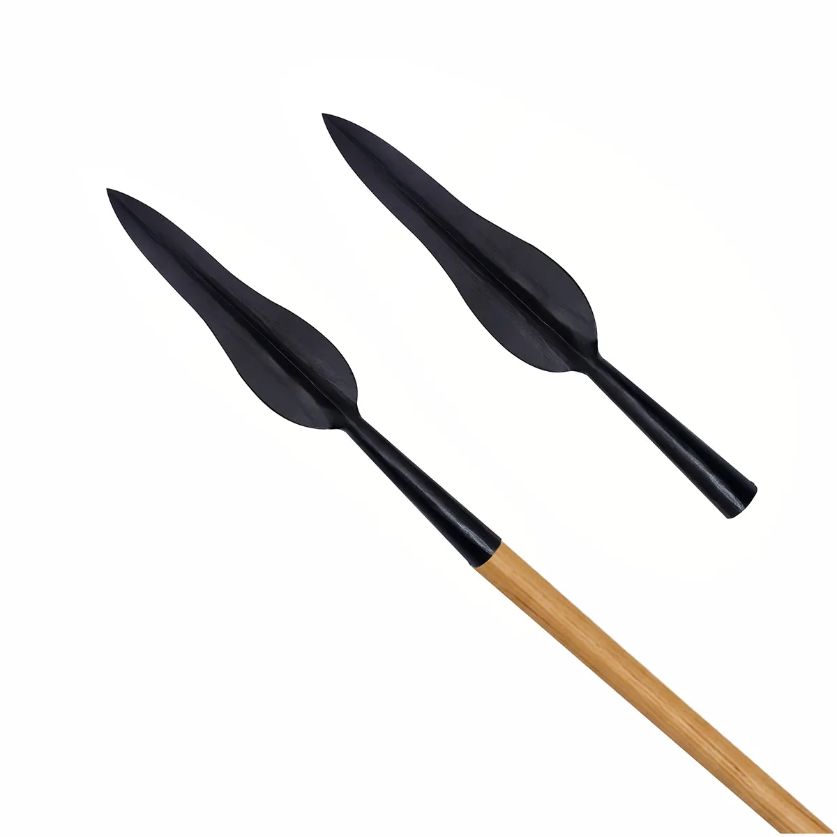 Hand-Forged Spearhead | Iron Leaf Blade With Conical Socket Hand-Forged Spearhead | Iron Leaf Blade With Conical Socket - Image 4