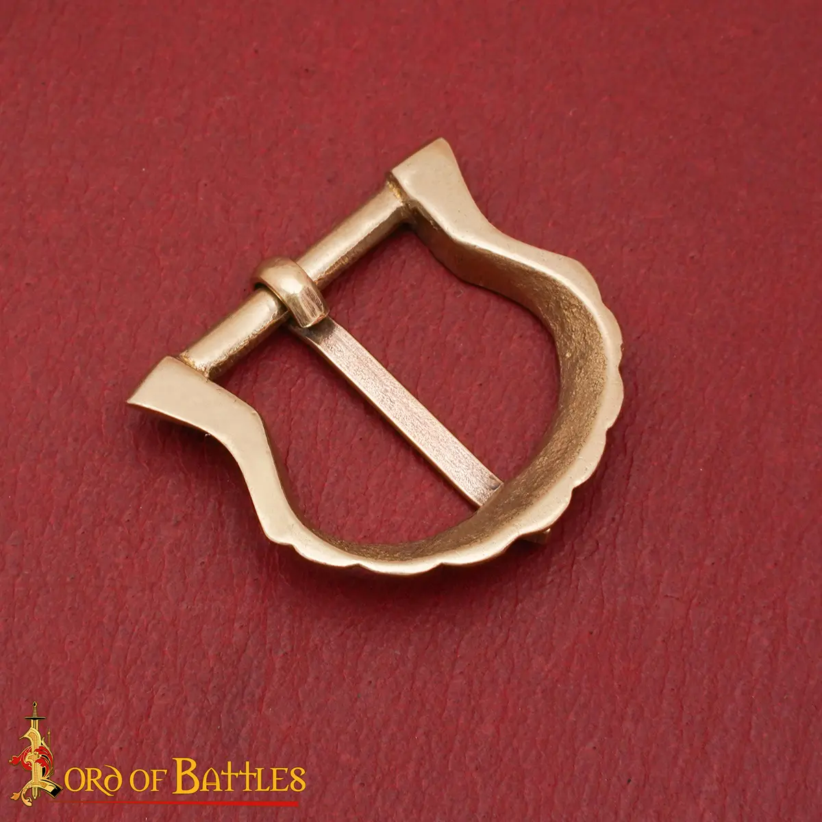 Medieval Brass Buckle - Image 6