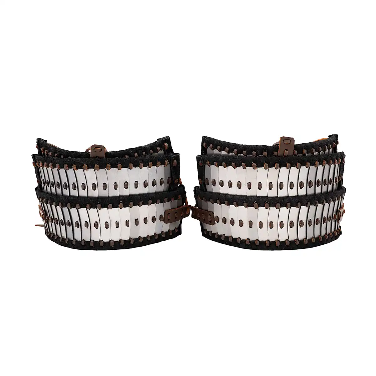 Viking Steel Lamellar Pauldrons 20 Gauge Viking Steel Lamellar Pauldrons 20 Gauge - Image 5