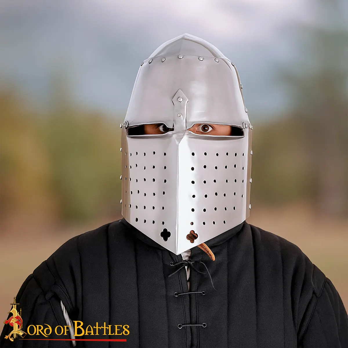 The Great Helmet of Sir Richard Pembridge 14th c Padded Liner - Image 2