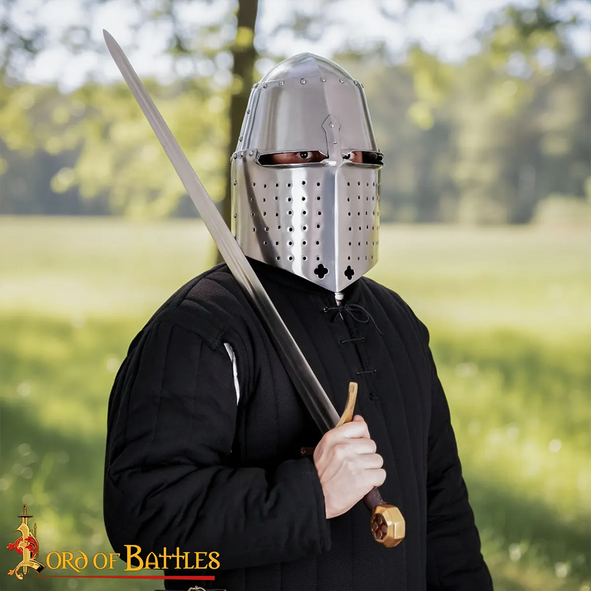 The Great Helmet of Sir Richard Pembridge 14th c Padded Liner - Image 5