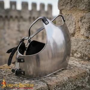 Steel Cuirass Breastplate – 18 Gauge Medieval Armor for LARP & Costume