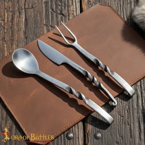 Hand Forged Iron Cutlery Set