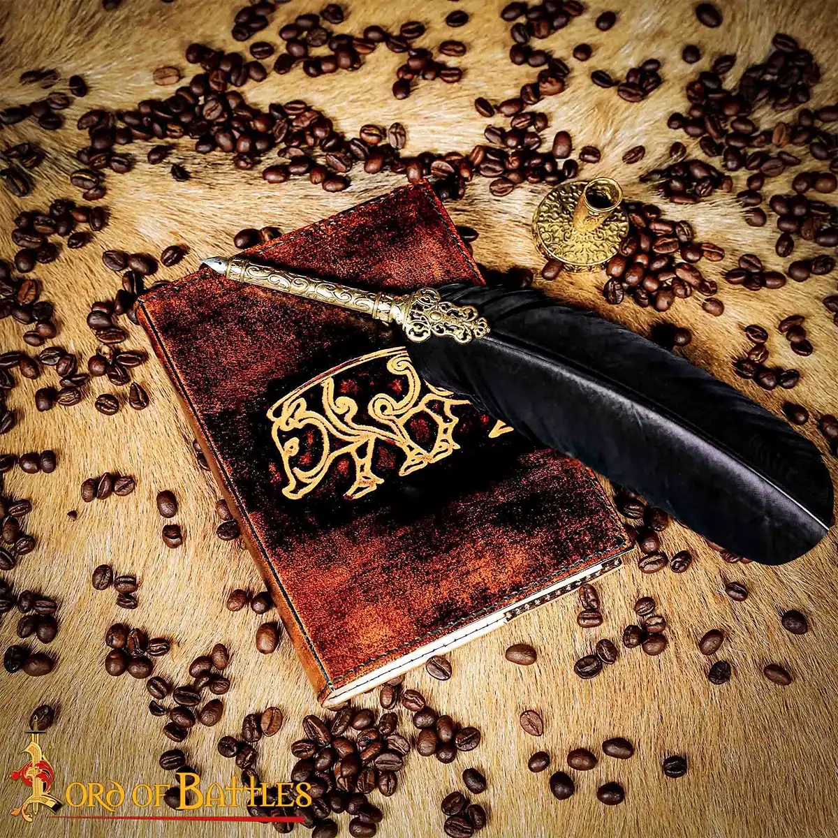 Celtic Boar Leather Bound Writing Journal Celtic Boar Leather Bound Writing Journal - Image 6