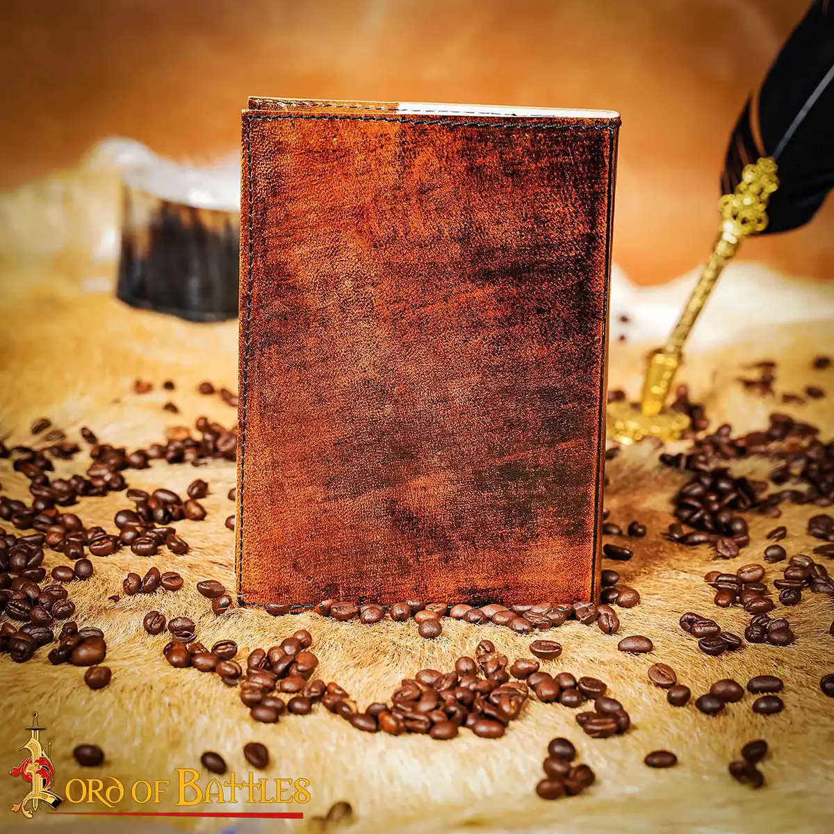 Celtic Boar Leather Bound Writing Journal Celtic Boar Leather Bound Writing Journal - Image 5