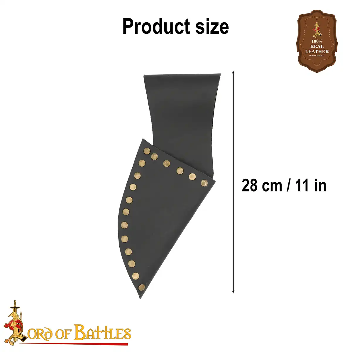 Pirate's Leather Pistol Frog Handcrafted Genuine Leathercraft - Image 3