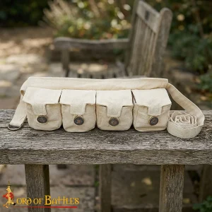 Eldric ‘The Adventurer’ Cotton Canvas Bag with Four Pouches