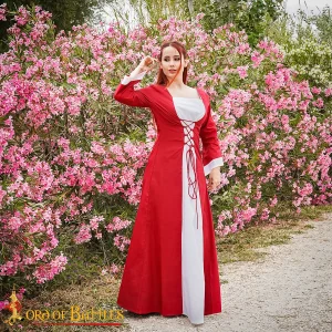 Medieval Princess Light Cotton Dress
