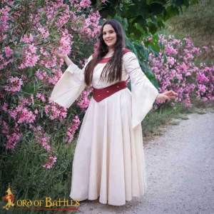 Medieval Maiden Dress - Cotton Country Maiden Gown