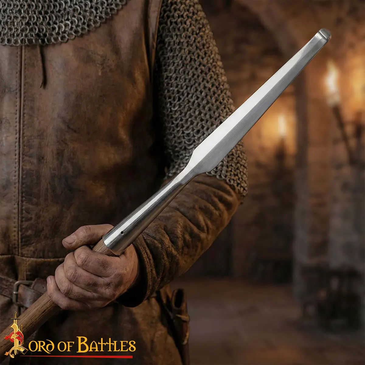 Medieval Spear Head - Hand-Forged Carbon Steel Blade Medieval Spear Head - Hand-Forged Carbon Steel Blade - Image 7