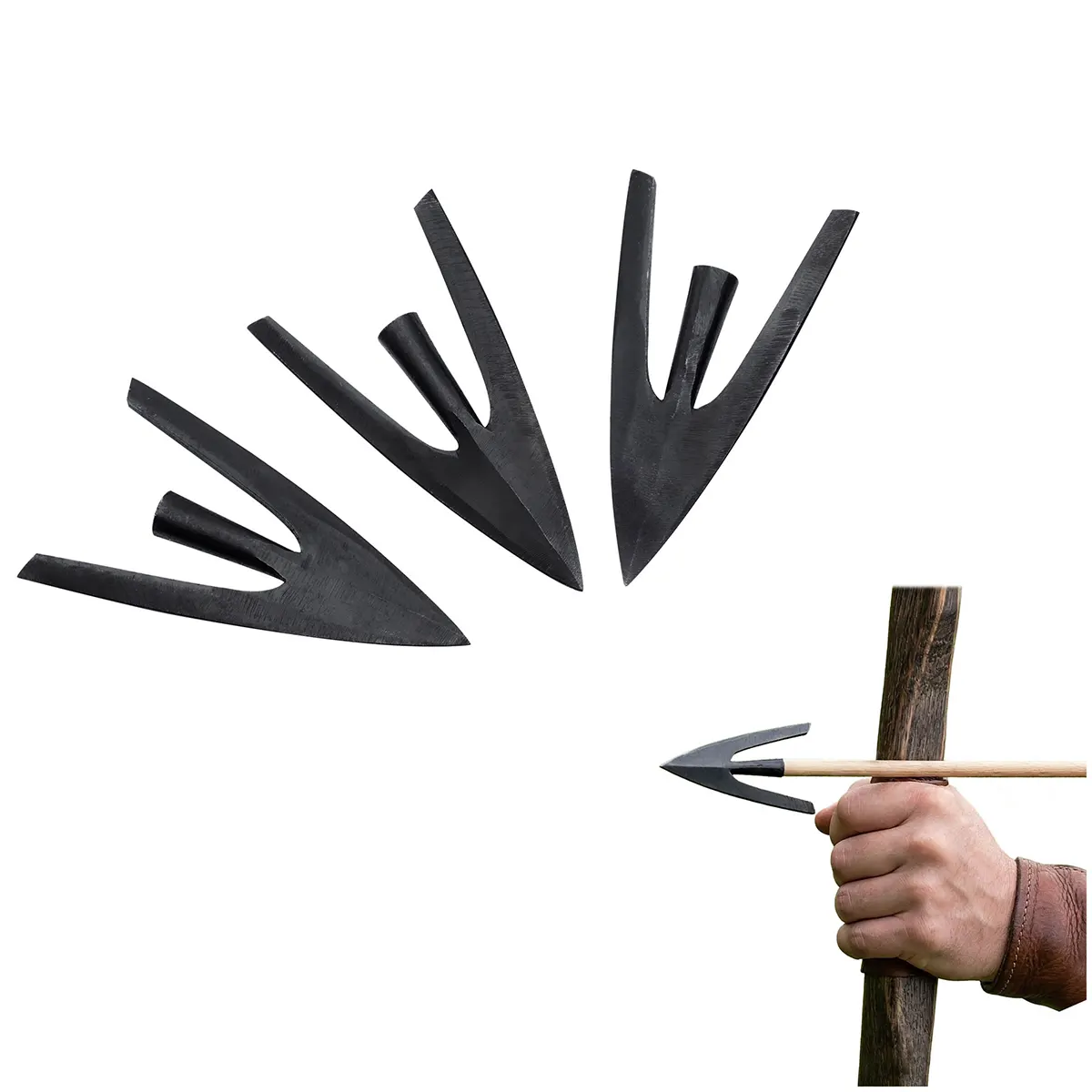 Barbed Broadhead Arrowhead Barbed Broadhead Arrowhead - Image 3