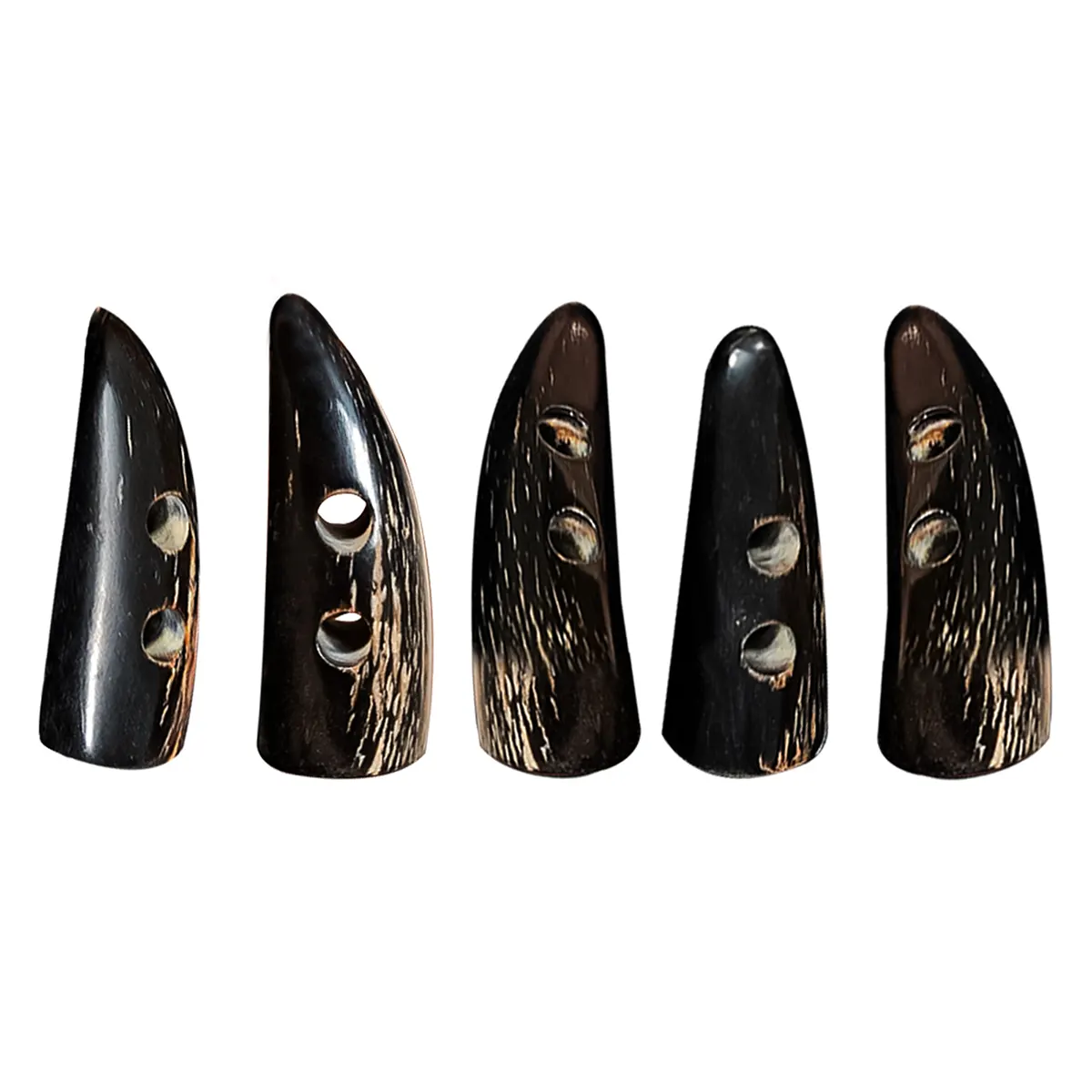Ox Horn Toggle Buttons Set of 5 Ox Horn Toggle Buttons Set of 5 - Image 5