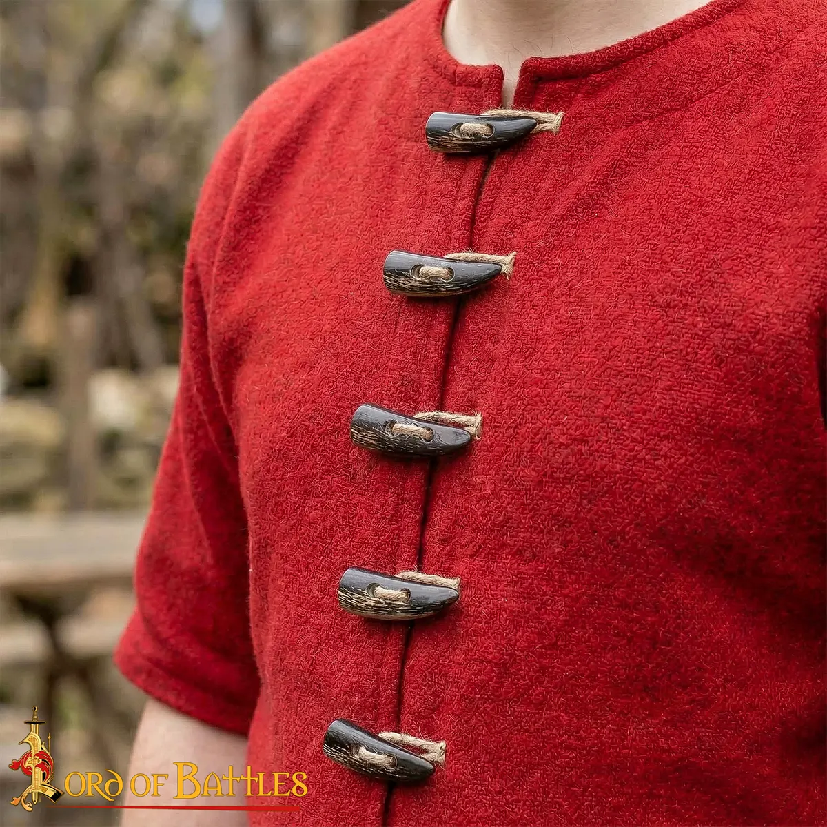 Ox Horn Toggle Buttons Set of 5 Ox Horn Toggle Buttons Set of 5 - Image 2