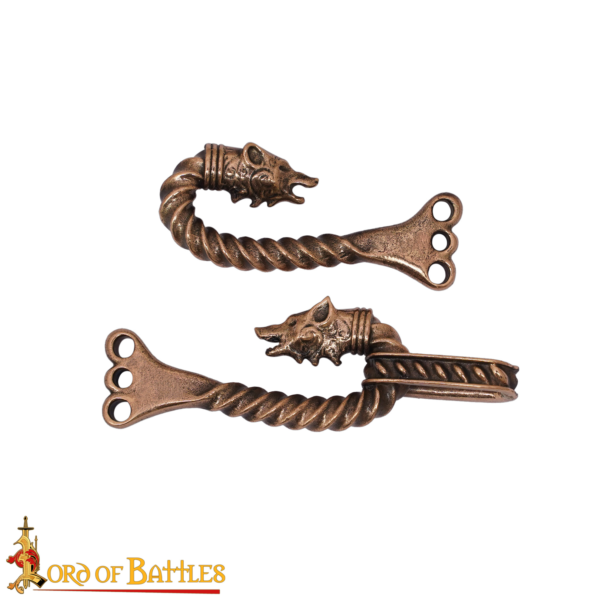 Viking Cloak Clasp Lost-Wax Bronze Viking Cloak Clasp Lost-Wax Bronze - Image 4
