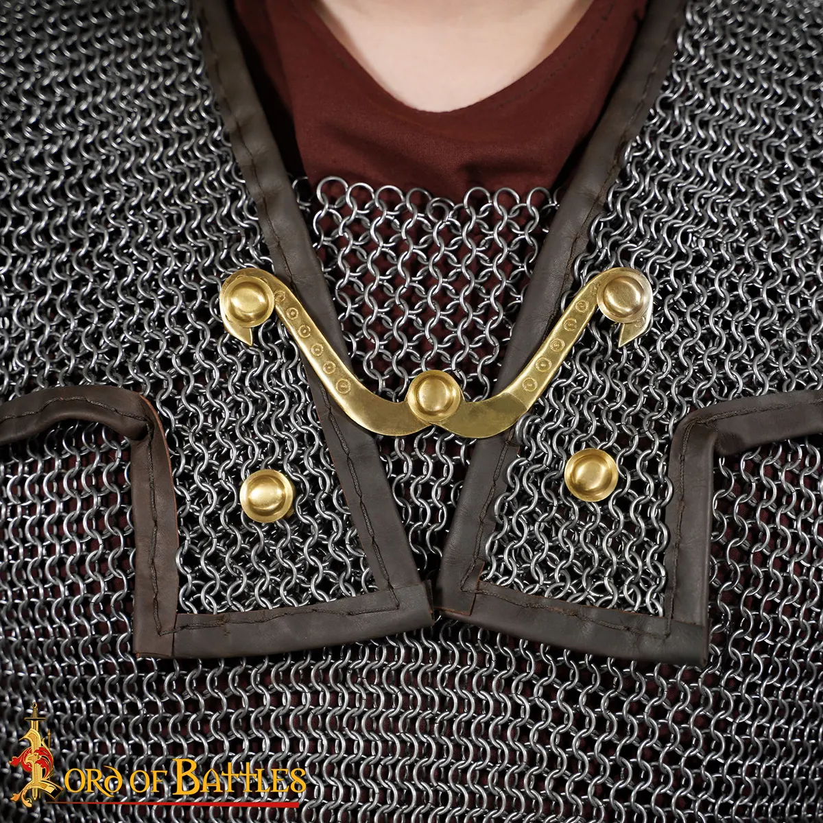 Lorica Hamata Roman Chainmail 9mm 16G High Tensile Wire, Spring Butted Lorica Hamata Roman Chainmail 9mm 16G High Tensile Wire, Spring Butted - Image 7