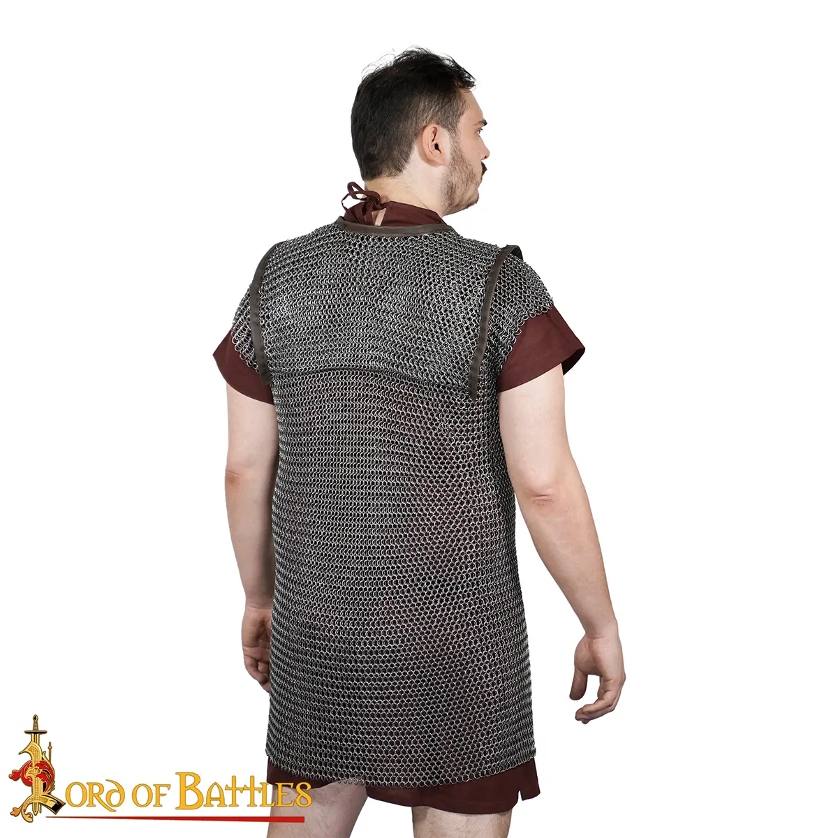 Lorica Hamata Roman Chainmail 9mm 16G High Tensile Wire, Spring Butted Lorica Hamata Roman Chainmail 9mm 16G High Tensile Wire, Spring Butted - Image 4