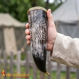 Fenrir Wolf Drinking Horn