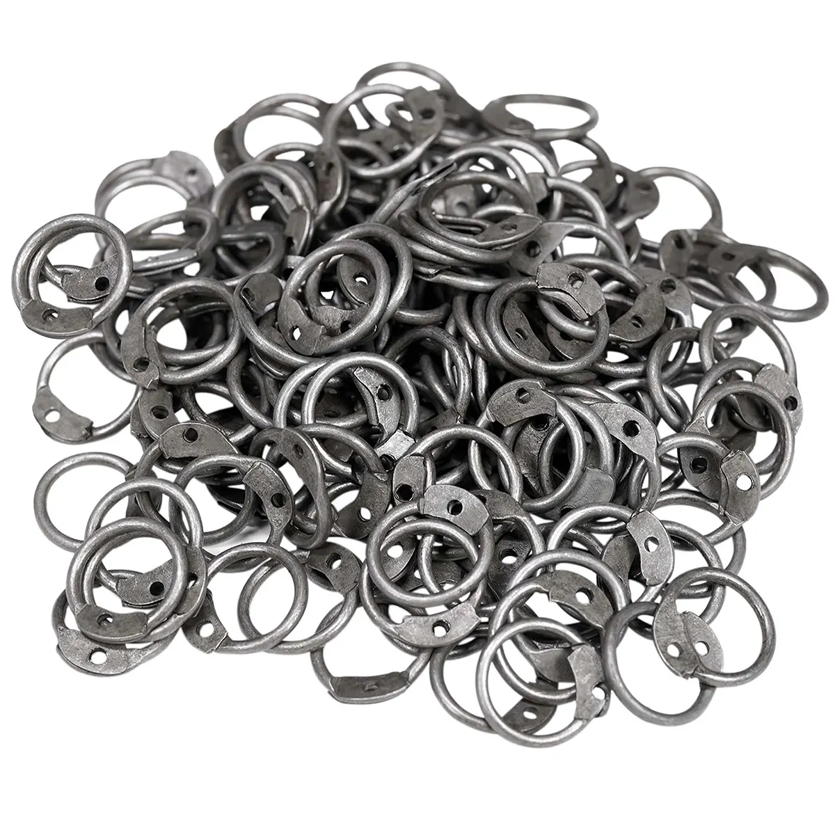 Mild Steel Loose Rings, Round Rings with Dome Rivets, 9 mm 16 gauge, Craft and Repair Chainmail Armour Mild Steel Loose Rings, Round Rings with Dome Rivets, 9 mm 16 gauge, Craft and Repair Chainmail Armour - Image 5