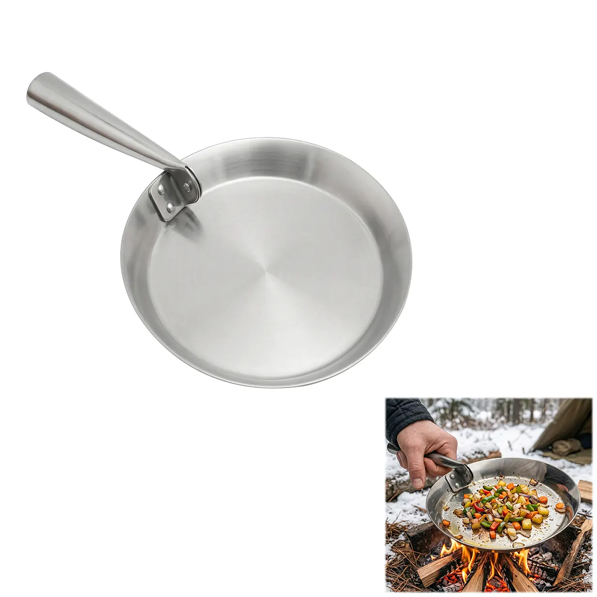 Folding Cooking Pan Folding Cooking Pan - Image 4