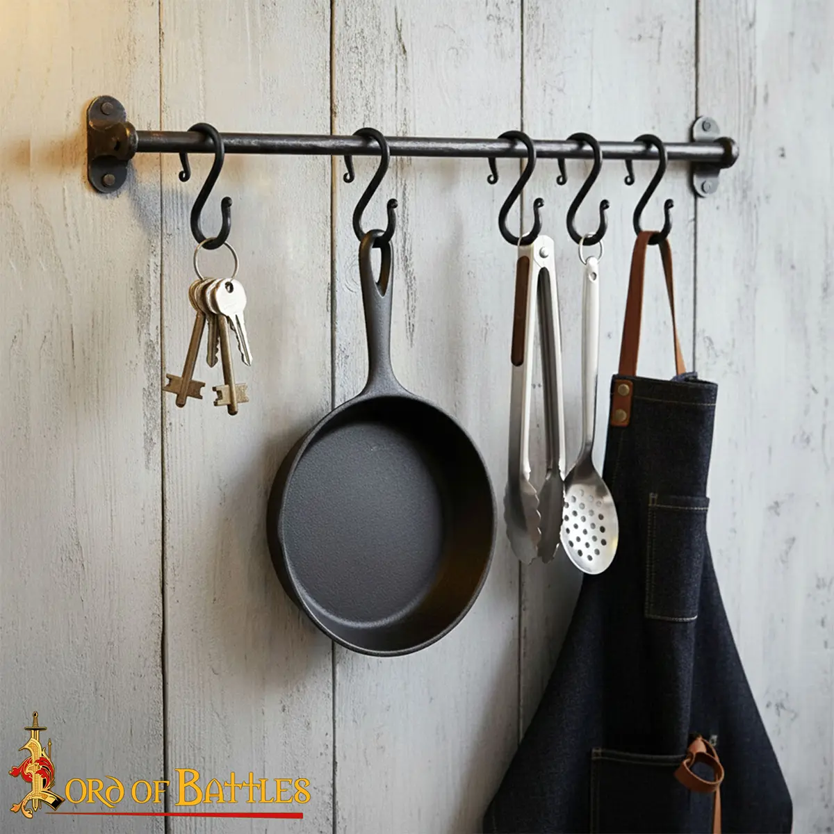 Hand Forged S Hook Set of 5 Hand Forged S Hook Set of 5 - Image 2