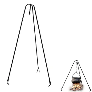 camp fire tripod
