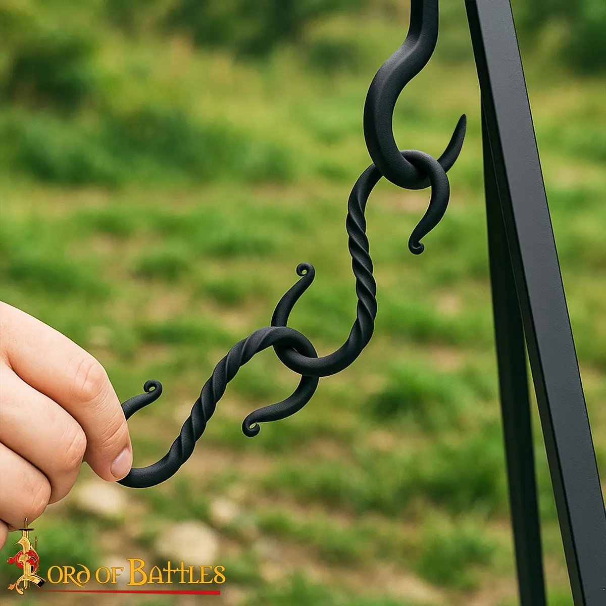 Medieval Twisted S Hook Set of 5 Medieval Twisted S Hook Set of 5 - Image 7