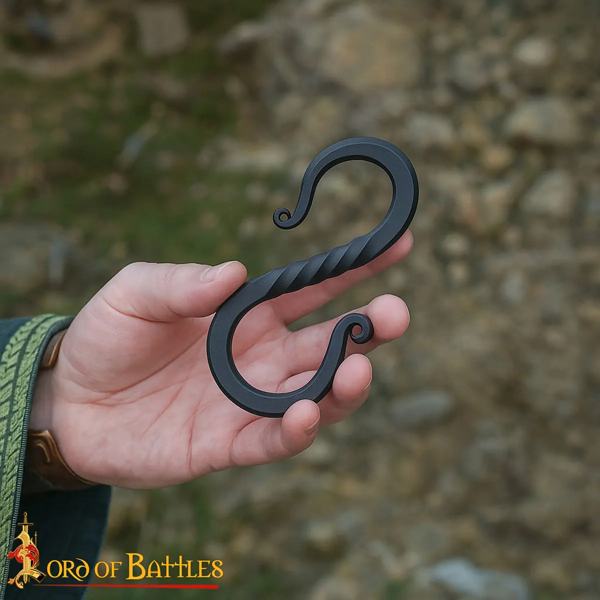 Medieval Twisted S Hook Set of 5 Medieval Twisted S Hook Set of 5 - Image 6
