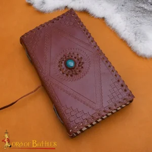 Medieval Stone Journal Handcrafted Genuine Leather Diary Notes