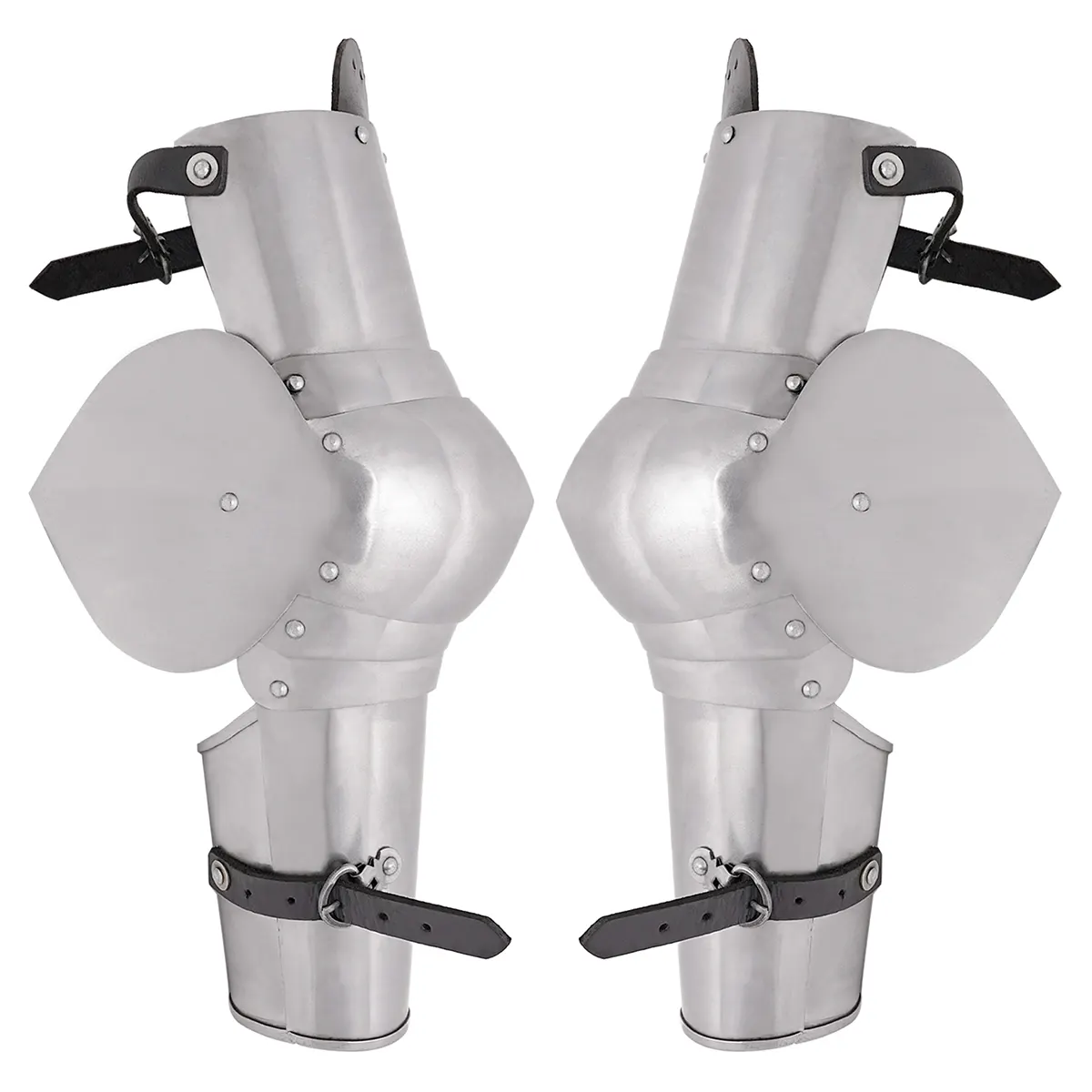 Medieval Italian Steel Arms Armor Fully Functional Vambraces Medieval Italian Steel Arms Armor Fully Functional Vambraces - Image 4