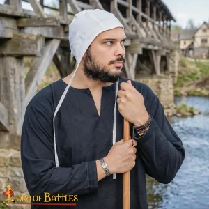 Medieval Peasant Cotton Cap