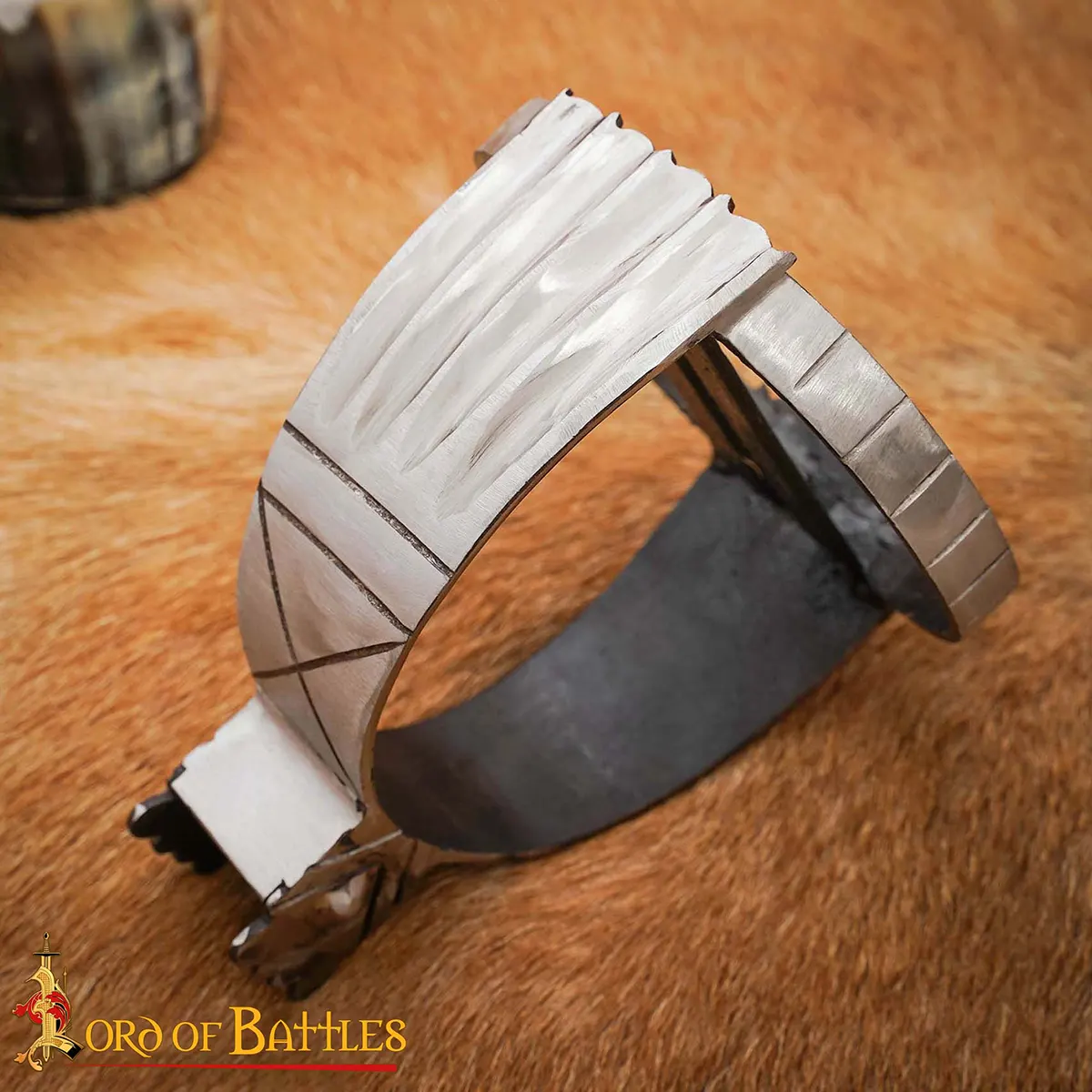 Hand Forged Medieval Steel Stirrups Hand Forged Medieval Steel Stirrups - Image 5