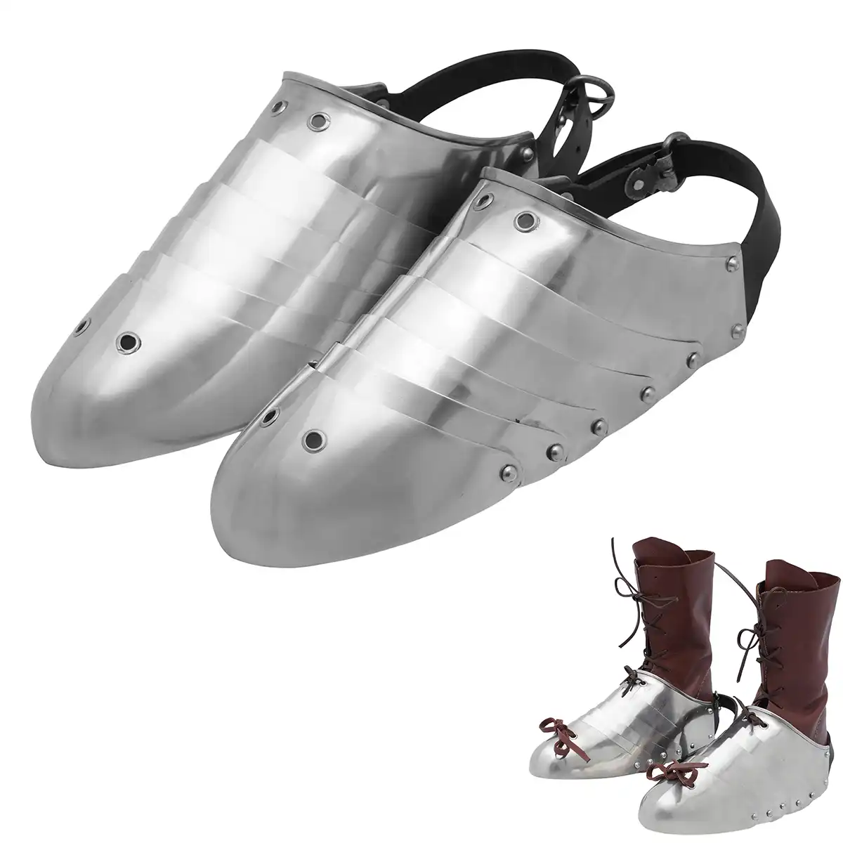 Medieval Sabatons Without Back Plate Medieval Sabatons Without Back Plate - Image 4