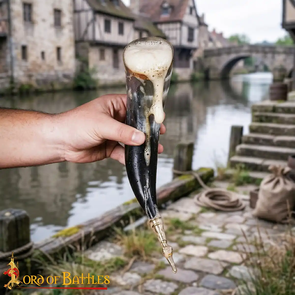 Medieval Mead Horn 300 - 400 ml Medieval Mead Horn 300 - 400 ml - Image 5