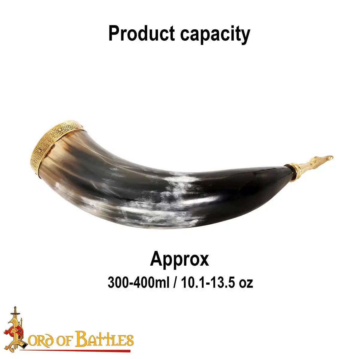 Medieval Mead Horn 300 - 400 ml Medieval Mead Horn 300 - 400 ml - Image 3