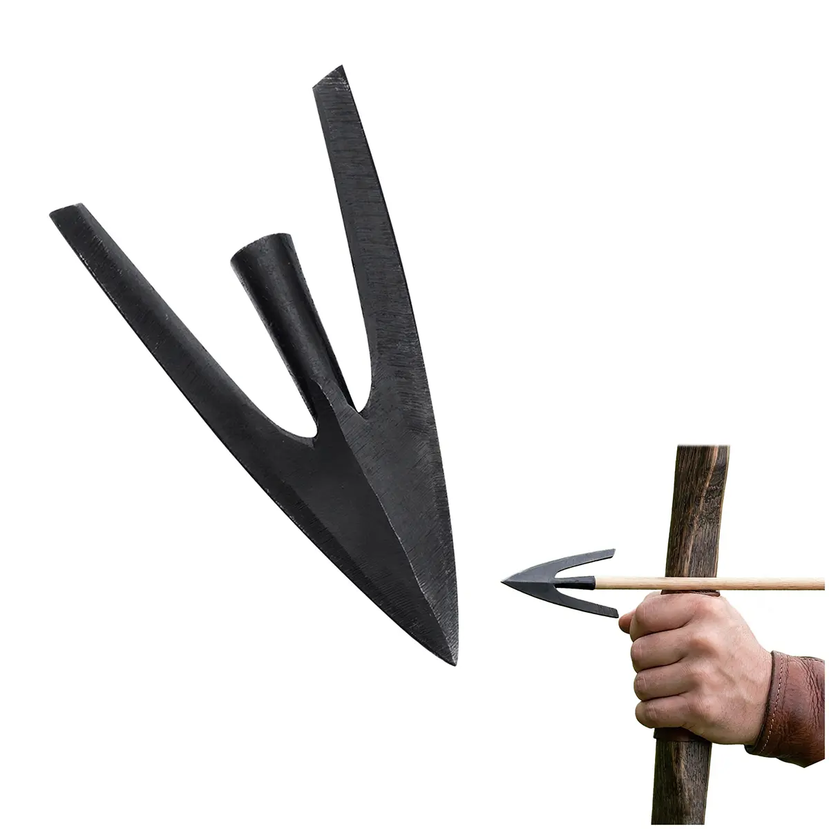 Barbed Broadhead Arrowhead