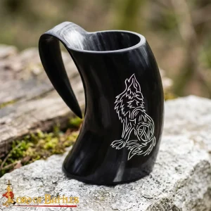 Viking horn mug