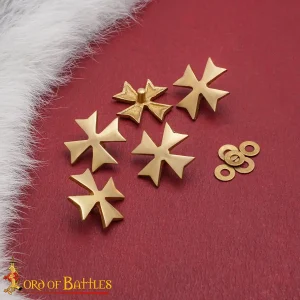 Maltese Cross Studs