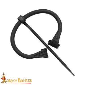 Flared Rolled End Viking Brooch